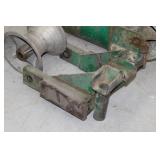 Lot of (2) Industrial Pulley 5"Wx6"D  with Sheave (x2)