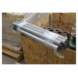 Lot of (10) Industrial Roller Pole