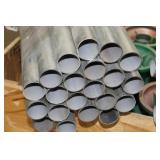 Lot of (21) Industrial Roller Pole 26"Lx 1-3/4"D