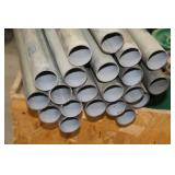 Lot of (22) Industrial Roller Pole 26"Lx 1-3/4"D