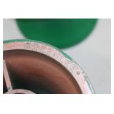 Lot of (16) Industrial Equipment  with Greenlee Haines Roller 31931 6"Dx7"W (x12),  Poles 1-3/4"Dx20"L (x4)