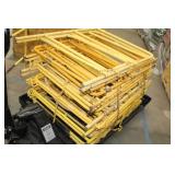 Lot of (4) Scaffolding Safety Rail 33"Lx33"Wx44"H