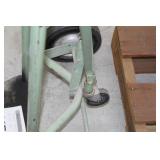 Welding Dolly 3-wheel Light Green 19"Wx15"Dx45-1/2"H