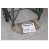 Welding Dolly 2-wheel Green 17-1/2"Wx15"Dx47-1/2"H