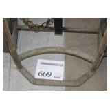 Welding Dolly 2-wheel 22"Wx15"Dx49"H