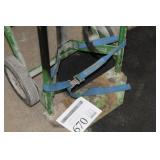 Welding Dolly 2-wheel Green 17-1/2"Wx14"Dx48"H