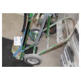 Welding Dolly 2-wheel Green 17-1/2"Wx14"Dx48"H