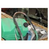 Welding Dolly 2-wheel Green 15-1/2"Wx20"Dx50"H  with Tank Chain