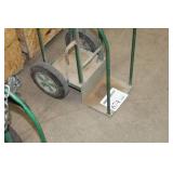 Welding Dolly 2-wheel Green 15-1/2"Wx20"Dx50"H  with Tank Chain