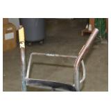 Welding Dolly 2-wheel Black 22"Wx18"Dx48"H