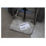 Welding Dolly 2-wheel Black 22"Wx18"Dx48"H