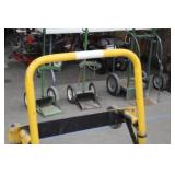 Welding Dolly 4-wheel Yellow 24"Wx17"Dx49"H