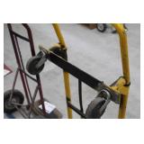 Welding Dolly 4-wheel Yellow 24"Wx17"Dx49"H