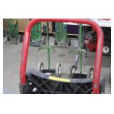 Dayton Electric Welding Dolly 4-wheel 4ZJ32 Black/Red 21"Wx17"Dx52"H