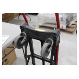 Dayton Electric Welding Dolly 4-wheel 4ZJ32 Black/Red 21"Wx17"Dx52"H