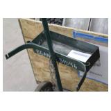 Welding Dolly 2-wheel 1-Shelf Green 21"Wx13"Dx47"H  with Tank Chain