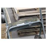 Welding Dolly 2-wheel 1-Shelf Green 31"Wx20"Dx45"H  with Tank Chain