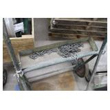 Welding Dolly 2-wheel 1-Shelf Green 31"Wx20"Dx45"H  with Tank Chain