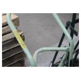 Welding Dolly 2-wheel Light Green 19"Wx16"Dx45"H  with Tank Chain
