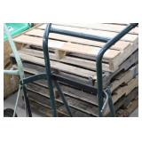 Welding Dolly 4-wheel Green 19"Wx19"Dx49"H