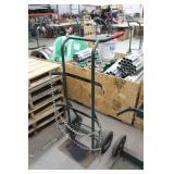Welding Dolly 2-wheel Green 21"Wx18"Dx49"H  with Tank Chain