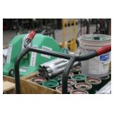 Welding Dolly 2-wheel Green 21"Wx18"Dx49"H  with Tank Chain