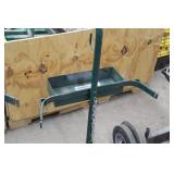 Welding Dolly 2-wheel 1-Shelf Green 26"Wx16"Dx48"H  with Tank Chain