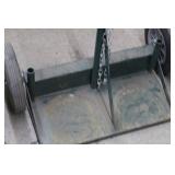 Welding Dolly 2-wheel 1-Shelf Green 26"Wx16"Dx48"H  with Tank Chain