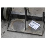 Welding Dolly 2-wheel Green 26"Wx16"Dx48"H  with Tank Chain