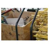 Welding Dolly 2-wheel Green 15"Wx20"Dx48"H  with Tank Chain