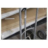 Hand Truck 2-wheel Grey 22"Wx17"Dx50"H