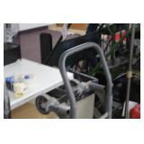 Hand Truck 4-wheel Grey 17"Wx14"Dx48"H
