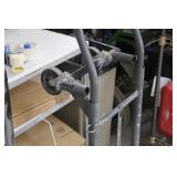 Hand Truck 4-wheel Grey 17"Wx14"Dx48"H