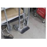 Hand Truck 4-wheel Grey 17"Wx14"Dx48"H
