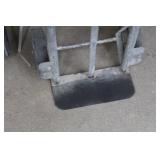 Hand Truck 4-wheel Grey 17"Wx14"Dx48"H