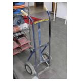 Hand Truck 2-wheel Blue 19"Wx17"Dx45"H