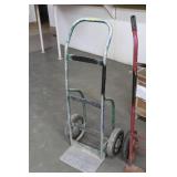 Hand Truck 2-wheel Green 20"Wx18"Dx45"H