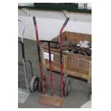 Hand Truck 2-wheel Red 18"Wx18"Dx47"H