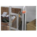 Hand Truck 2-wheel Silver 19"Wx17"Dx48"H