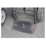 Hand Truck 2-wheel Blue 19"Wx18"Dx46"H