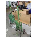 Welding Dolly 2-wheel Green 13"Wx11"Dx39"H  with Tank Strap