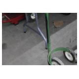 Welding Dolly 2-wheel Green 12"Wx14"Dx22"H