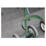 Welding Dolly 2-wheel Green 12"Wx14"Dx22"H