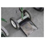 Welding Dolly 2-wheel Green 12"Wx14"Dx22"H  with Tank Chain