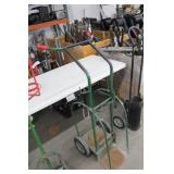 Welding Dolly 2-wheel Green 17"Wx21"Dx50"H
