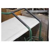Welding Dolly 2-wheel Green 17"Wx21"Dx50"H
