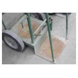 Welding Dolly 2-wheel Green 17"Wx21"Dx50"H