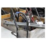 Welding Dolly 2-wheel Black 14"Wx12"Dx51"H