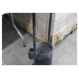 Welding Dolly 2-wheel Black 14"Wx12"Dx51"H