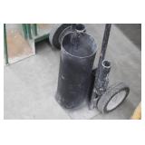 Welding Dolly 2-wheel Black 14"Wx12"Dx51"H